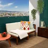 100x600 Sichtschutz Balkon - PVC Sichtschutzmatte Garten - Produktbild-Vorschau 2