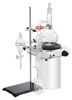 A laboratory distillation apparatus set up on a white background. Produktbild-Vorschau