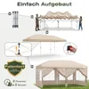 Sekey Faltpavillon 3x6 m wasserdicht UV50+ Gartenpavillon Produktbild-Vorschau 2