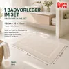 Betz Badvorleger 50x70 cm PREMIUM Badematte Badteppich Produktbild-Vorschau 2