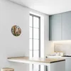 Glasuhr Wanduhr Küchenuhr Echt-Glas 30fi cm Gasse Produktbild-Vorschau 5