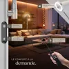 Lampadaire Auralis LED 20W avec lampe de lecture dimmable - Voir les images du produit 3