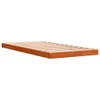vidaXL Letto in legno massiccio cera marrone 90x200 cm pino Anteprima dell’immagine prodotto 4