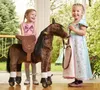 Sedlo a ohlávka s uzdou pre koňa Ponnie M hnedé Náhľad obrázku produktu 3