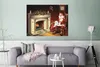 MuchoWow® Poster Eine Illustration des Weihnachtsmanns an Produktbild-Vorschau 5