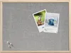 ZELLER PRESENT Pinboard Leinen/Kiefer 40x60cm Produktbild-Vorschau 2