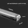 V-TAC LED-Feuchtraum-Wannenleuchte VT-12023 (6399), 2x 18 Produktbild-Vorschau 27