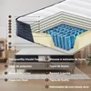 TEENO Polyurethane Foam Spring Mattress and 22 cm Memory Voir les images du produit 5