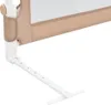 vidaXL Chránič postele pro batolata Taupe 180x42 cm Náhled obrázku produktu 6
