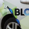 Odbojniki na drzwi, niebieskie odblaski, 2 szt. Podgląd zdjęcia produktu 5