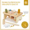 Bieco Klopfbank ab 1 Jahr | Baby Hammerspiel ab 1 Jahr Holz Produktbild-Vorschau 5