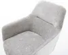 DELIFE Drehstuhl Pejo-Flex Materialmix Echtleder Produktbild-Vorschau 4