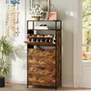 Schoenenkast BEALIFE, 60x30x130 cm, met 3 draaideuren en Productafbeelding-voorbeeld 3