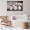 LUMASOUL Leinwand Bilder 90x60 cm, Leinwandbild Blumen Produktbild-Vorschau 3