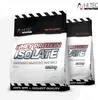 Two bags of HI TEC Nutrition Whey Protein Isolate are displayed on a white background. Produktbild-Vorschau