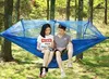 Camping Hängematte mit Zipper Moskitonetz und Produktbild-Vorschau 2