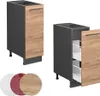 Apothekerschrank Vicco Fame-Line Goldkraft Eiche 30 cm ohne Produktbild-Vorschau 6