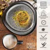 Moritz & Moritz ORGANIC 24 tlg. reaktiv Grau Geschirrset Produktbild-Vorschau 4