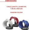 MASTER LOCK Fahrradschloss Kabelschloss [Schlüssel] [1,8 m Produktbild-Vorschau 7