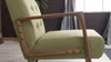 Hanah Home, Kemer - Green, Ohrensessel, Grün, Polyester, 69 Produktbild-Vorschau 3