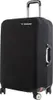 A black suitcase cover on a white background. Anteprima dell’immagine prodotto