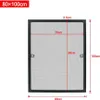 ROSEJANE Insektenschutz Fenster 80 × 100 cm, Fliegengitter Produktbild-Vorschau 2