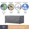 Perel Schutzhülle für Gartentisch 145 x 105 x 75 cm, Produktbild-Vorschau 14
