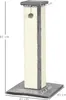 PawHut Kratzstamm, 81cm Kratzsäule, Sisal-Katzenkratzbaum Produktbild-Vorschau 3