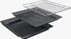 An oven rack and two baking trays. Produktbild-Vorschau