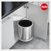 A corner cabinet with a pull-out trash can mechanism. Náhled obrázku produktu
