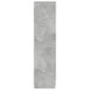 vidaXL Šatní skříň betonová šedá 90x52x200 cm odvozený Náhled obrázku produktu 7