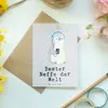 Mr. & Mrs. Panda Klappkarte Pinguin Bester Neffe der Welt - Produktbild-Vorschau 2