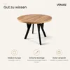 VENASI Esstisch ausziehbar rund 100-200 cm ATO Craft, Produktbild-Vorschau 5