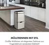 Klarstein Touchless Mülleimer Sensor-Mülleimer, 72 Liter Produktbild-Vorschau 2