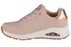 A side view of a single beige Skechers sneaker. Anteprima dell’immagine prodotto