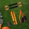 Fitness equipment laid out on artificial grass. Anteprima dell’immagine prodotto
