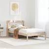 vidaXL Massivholzbett ohne Matratze 90x190 cm Kiefer Produktbild-Vorschau 2