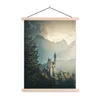 MuchoWow® Textilposter Natur - Schloss - Berg - Produktbild-Vorschau 1