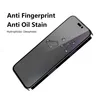 A smartphone screen protector with water droplets on it, implying its hydrophobic and oleophobic properties. Produktbild-Vorschau