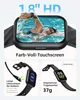 5ATM Wasserdicht Schwimmuhr, 1.8" HD Bildschirm Fitnessuhr Produktbild-Vorschau 6