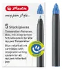Set 5 ricariche roller my.pen – inchiostro blu correggibile Anteprima dell’immagine prodotto 1