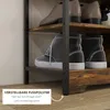 Schuhregal 4-stufig, offenes Design, Metallrahmen, Produktbild-Vorschau 6