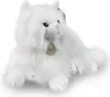 Mascotte Gatto Persiano Bianco Di Peluche Realistico Rappa Anteprima dell’immagine prodotto 2