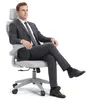 XMTECH Ergonomická kancelárska stolička, sieťovina, sivá, s Náhľad obrázku produktu 10