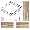 Półka wisząca 50×50 cm – drewniana półka wisząca z 3 Podgląd zdjęcia produktu 6