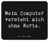 Mr. & Mrs. Panda Mousepad Spruch Verständnisvoller Produktbild-Vorschau 1