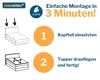 Elegantes Boxspringbett Polsterbett Komplettbett Hotelbett Produktbild-Vorschau 9