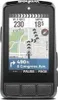 A Wahoo Fitness ELEMNT Bolt V3 GPS cycling computer is shown from the front, displaying a map and navigation information. Produktbild-Vorschau
