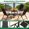 KOMFOTTEU 2er Set Gartenstühle klappbar, hochlehner Produktbild-Vorschau 2