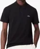 LACOSTE Fit Baumwolle Knit Polo Herren schwarz L Produktbild-Vorschau 2
